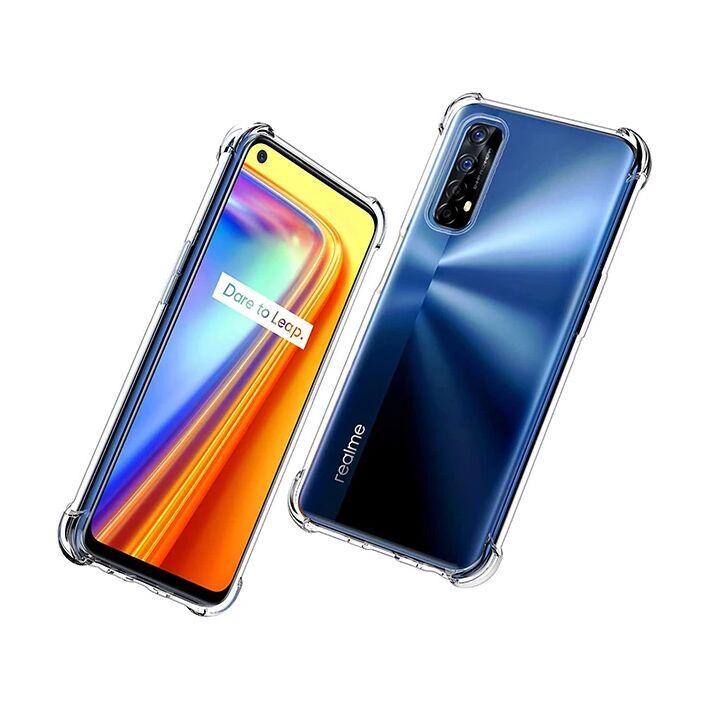 ALLY Oppo Realme 7 Anti-Drop Silikon Kılıf Shockproof Kılıf