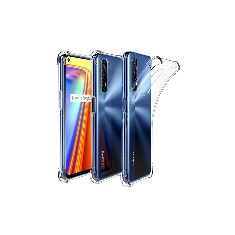 ALLY Oppo Realme 7 Anti-Drop Silikon Kılıf Shockproof Kılıf