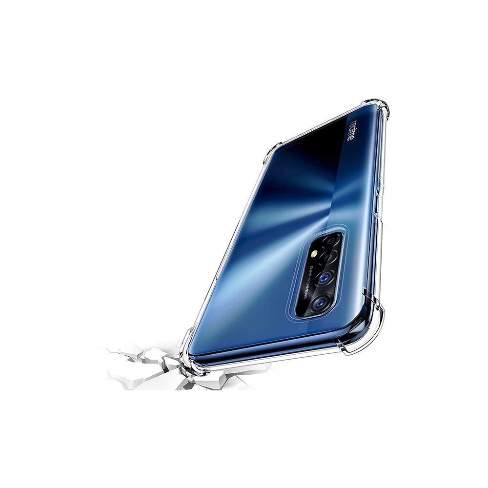 ALLY Oppo Realme 7 Anti-Drop Silikon Kılıf Shockproof Kılıf