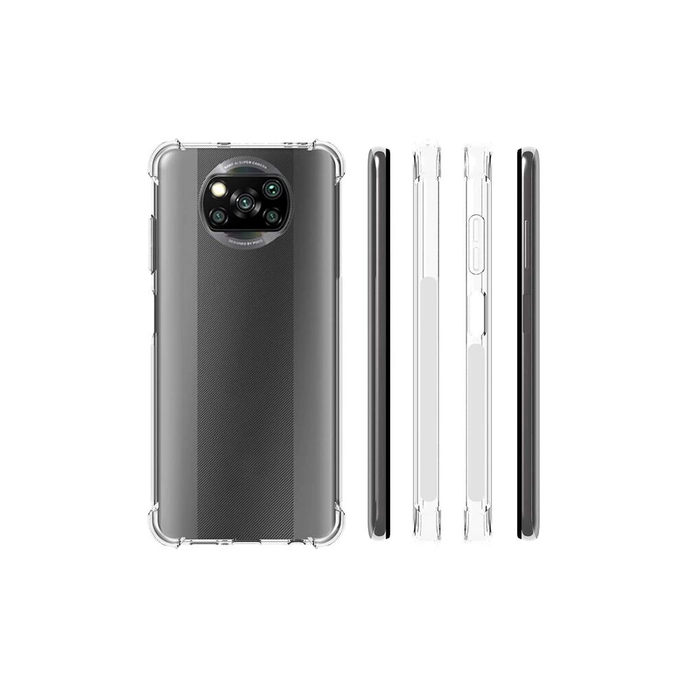 ALLY Poco X3 Anti-Drop Silikon Kılıf Shockproof Kılıf