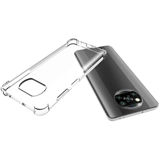 ALLY Poco X3 Anti-Drop Silikon Kılıf Shockproof Kılıf