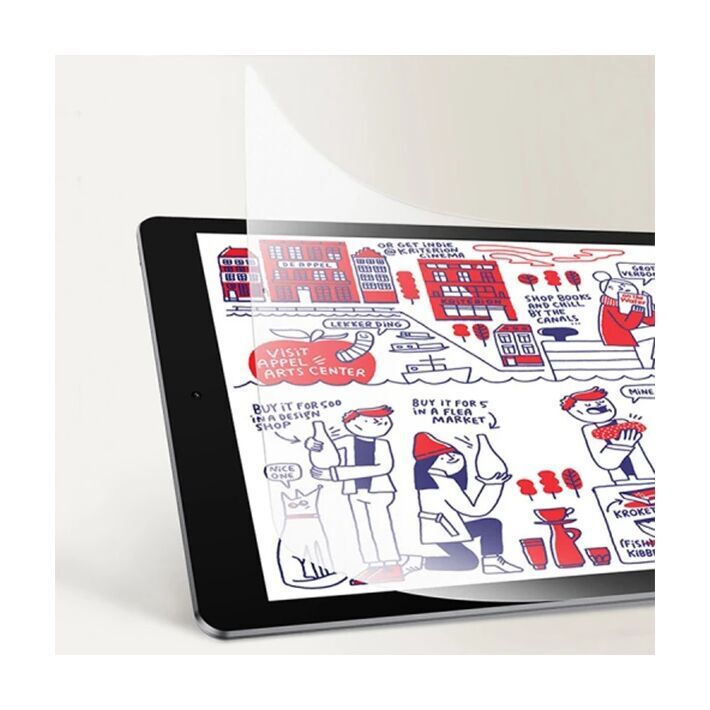 ALLY iPad Air 20202022 10.9 Paper Like Film Darbe Emici Pet Ekran Koru