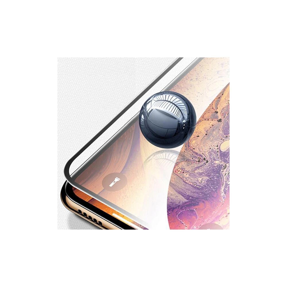 iPhone 12 Pro Max 6.7 3D Full High Aluminum Tempered Cam Ekran Koruyuc