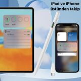 ALLY K-2268 Dijital Göstergeli Universal Kapasitif Stylus iPad Tablet 