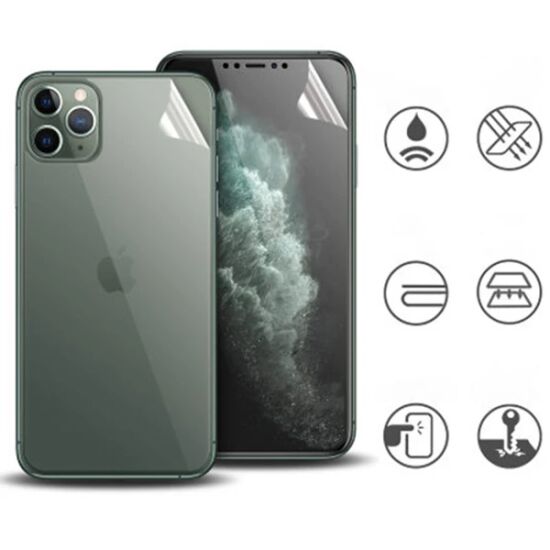 İPhone 11 Pro Film Ön Arka Full Koruyucu Membran Nano Hidrojel Koruyuc