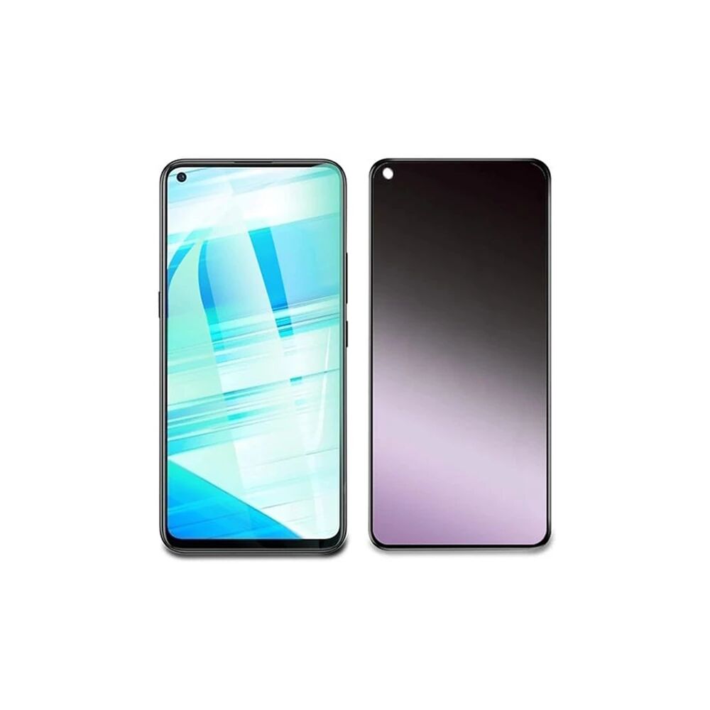 OPPO Realme 7 3D Full Privacy Gizlilik Tempered Cam Ekran Koruyucu