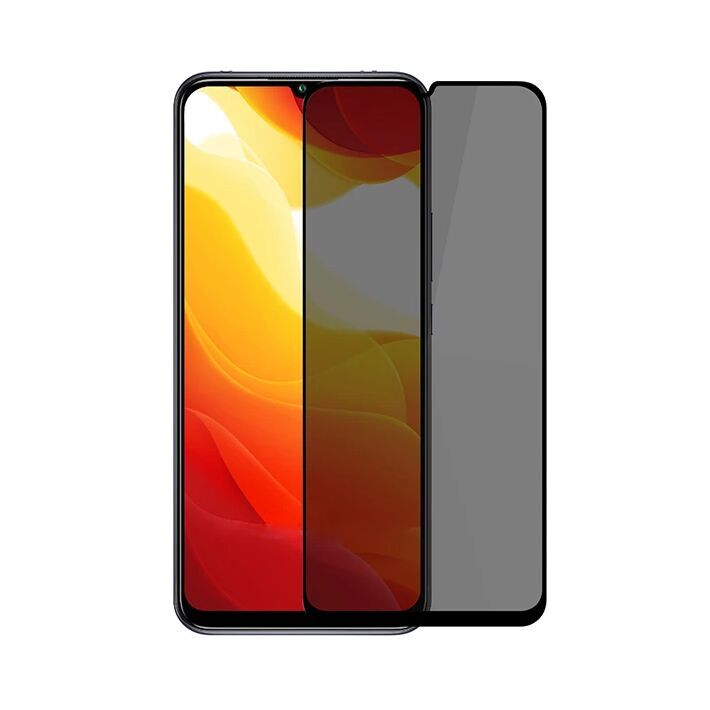 Xiaomi Mi 10 Lite 3D Full Privacy Gizlilik Tempered Cam Ekran Koruyucu