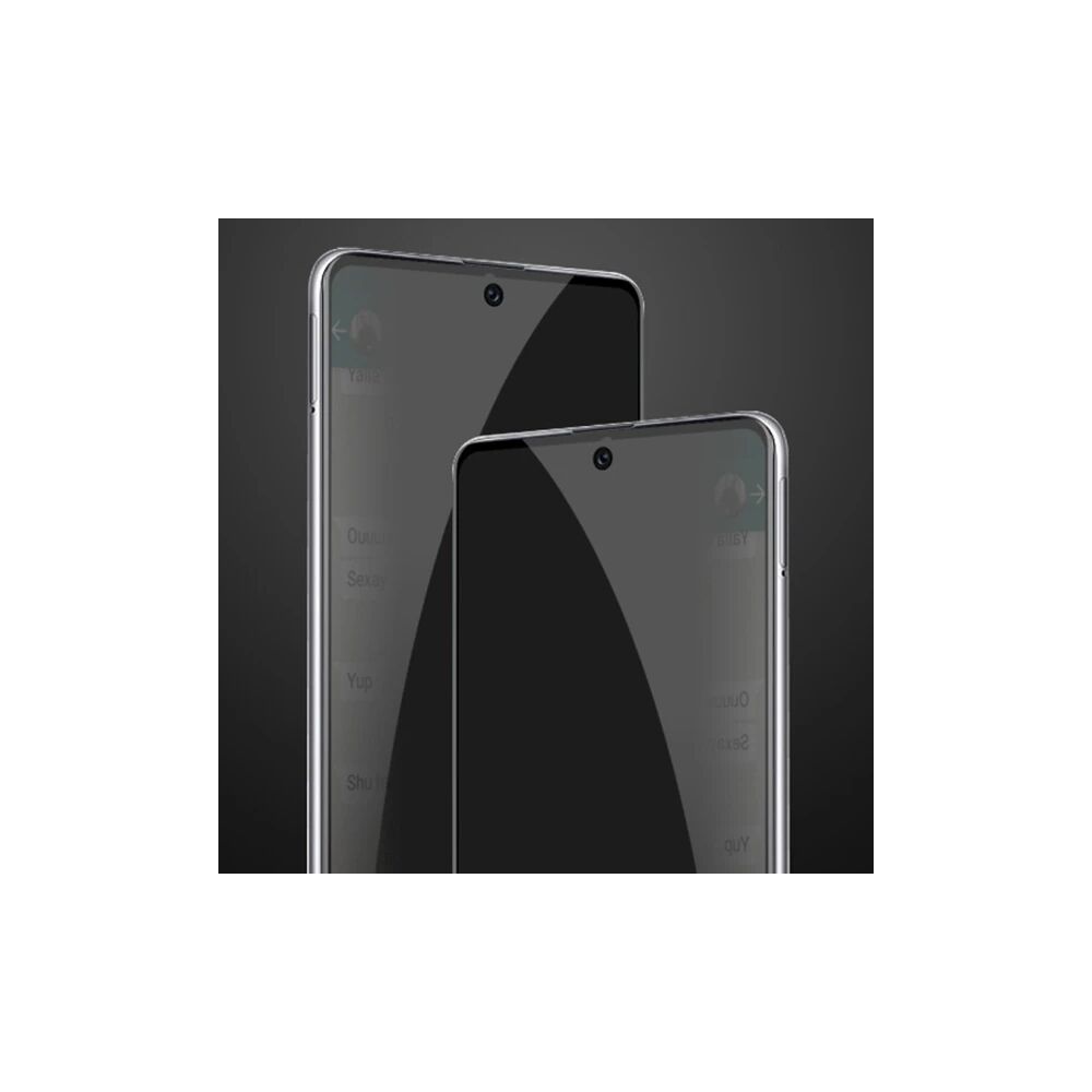 ALLY SM Galaxy A71 3D Full Privacy Gizlilik Tempered Cam Ekran Koruyuc