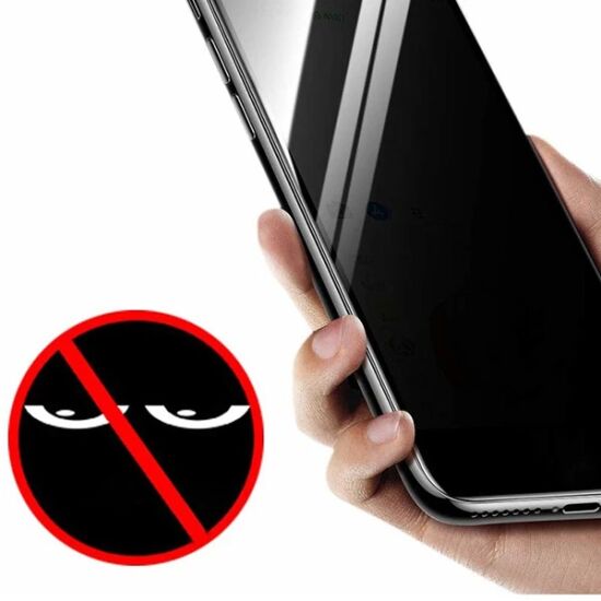 Xiaomi Redmi Note 8 3D Full Privacy Gizlilik Tempered Cam Ekran Koruyu