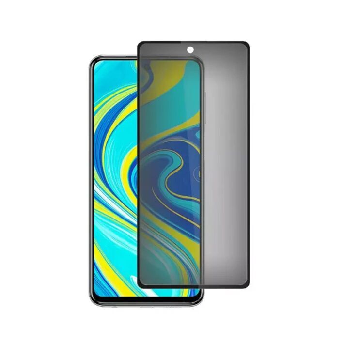 Redmi Note 9S / Note 9 Pro 3D Full Privacy Gizlilik Cam Ekran Koruyucu