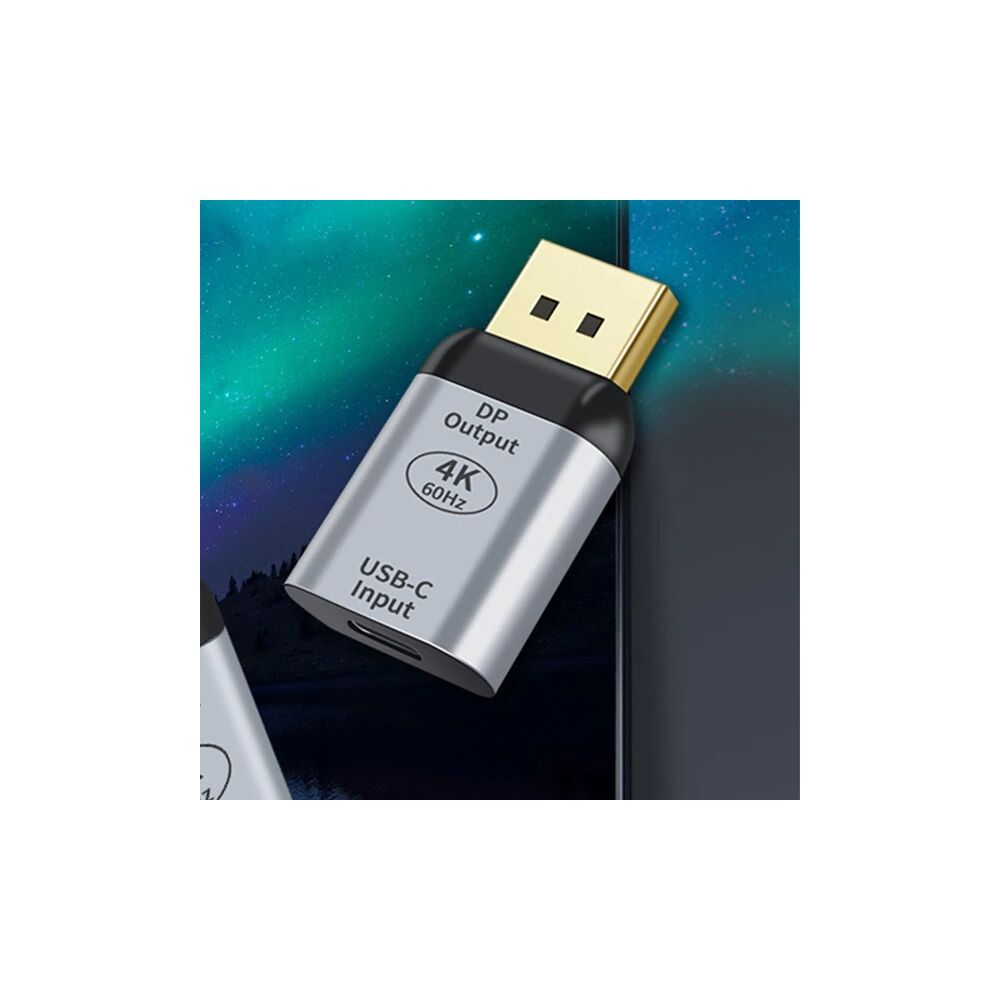 ALLY USB-C to DP 4K Dönüştürücü Adaptör 60Hz