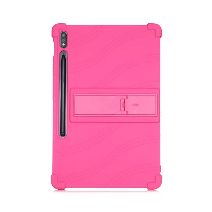 ALLY Galaxy Tab S8 S7 T870 / T875 11 inç Standlı Silikon Kılıf