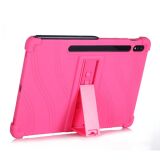 ALLY Galaxy Tab S8 S7 T870 / T875 11 inç Standlı Silikon Kılıf