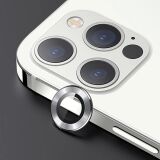 USAMS İphone 12 Pro Max 3D Metal Çerçeveli Kamera Lens Koruyucu