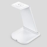 ALLY 15W 3in1 Şarj Standı Wireless Kablosuz Şarj iPhone+iWatch+AirPods