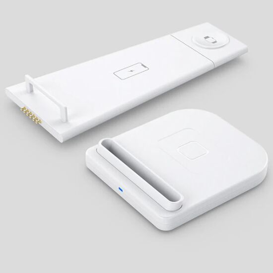 ALLY 15W 3in1 Şarj Standı Wireless Kablosuz Şarj iPhone+iWatch+AirPods