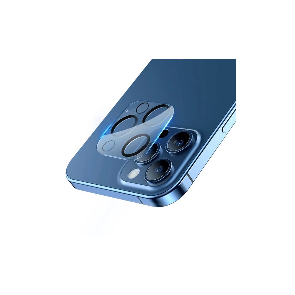 BASEUS iPhone 12 Pro 6.1 3D Full Kaplama Kamera Koruyucu Cam 2 Adet Se
