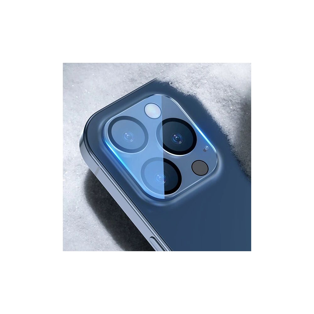 BASEUS iPhone 12 Pro 6.1 3D Full Kaplama Kamera Koruyucu Cam 2 Adet Se