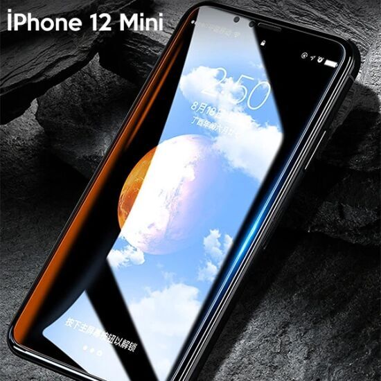 WK İPhone 12 Mini 5.4 Kingkong Curved Tempered Cam Ekran Koruyucu