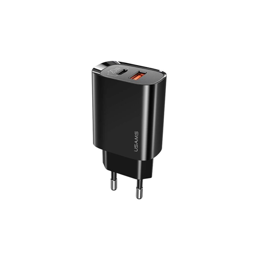 USAMS iPhone 20W QC3.0 + PD3.0 Hızlı Şarj Başlık US-CC121 T35