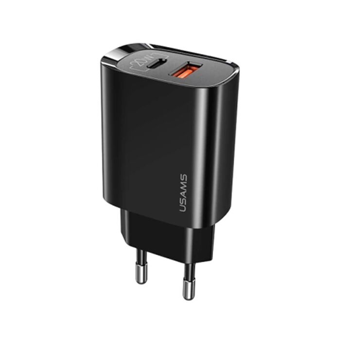 USAMS iPhone 20W QC3.0 + PD3.0 Hızlı Şarj Başlık US-CC121 T35