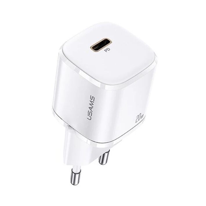 USAMS T36 20W Mini PD Hızlı Şarj Aleti 20W USB-C Güç Adaptörü