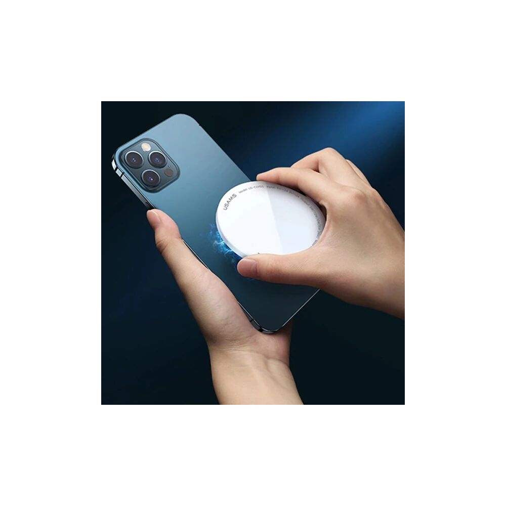USAMS Magsafe 15W iPhone 15-14 -13-12 İçin Ultra İnce Mıknatslı Kablos