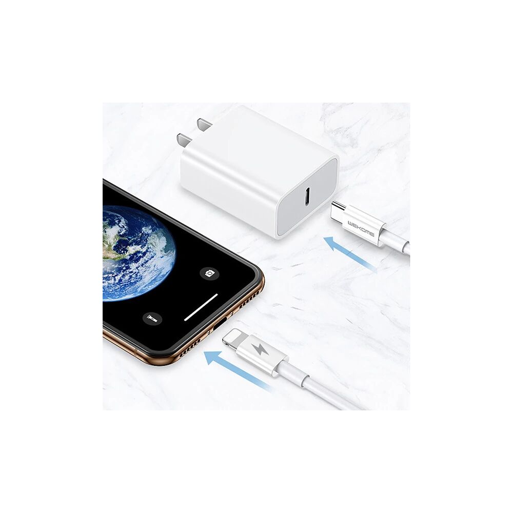 Wekome TYPE-C TO iPhone PD 20W Hızlı Şarj Kablosu 1.2M
