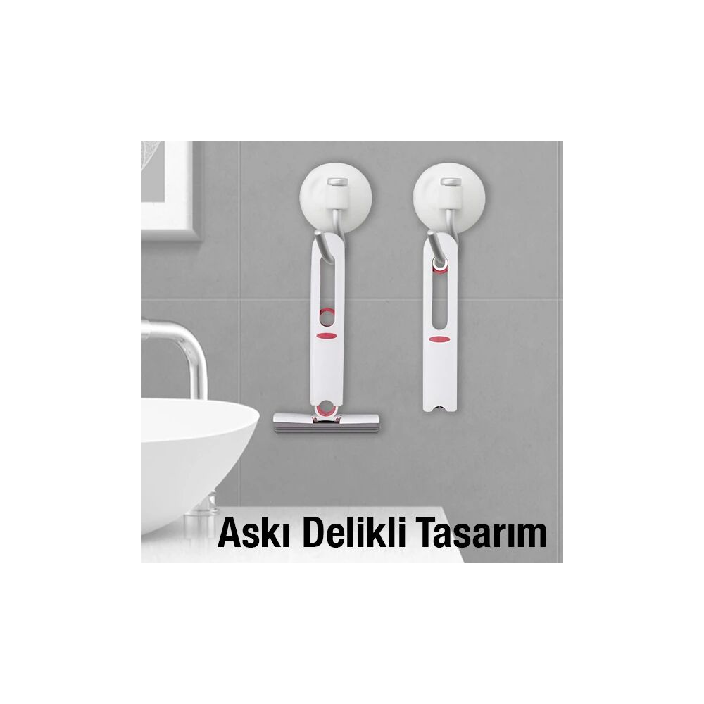 EZERE Çok Amaçlı Mini tezgah üstü Paspas Mini Mop + 2 Yedek Uç