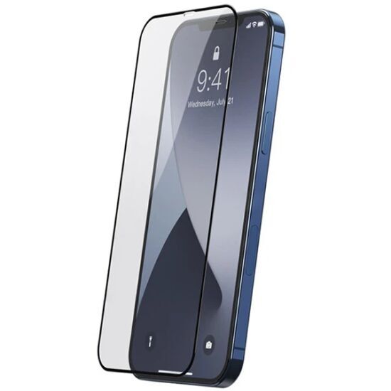 Baseus İPhone 12 Pro Max 6.7 Ekran Koruyucu 0.3MM Full Anti Blue Light