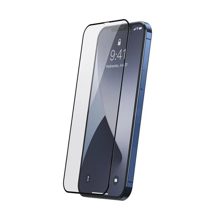 Baseus İPhone 12/12 Pro 6.1 Ekran Koruyucu 0.3MM Full Anti Blue Light 