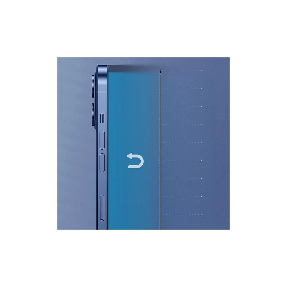 Baseus İPhone 12 Mini Ekran Koruyucu 0.3MM Full Anti Blue Light Temper