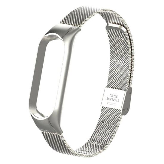 Xiaomi Mi Band 5 Metal Kayış Kordon Kopçalı Milano Loop