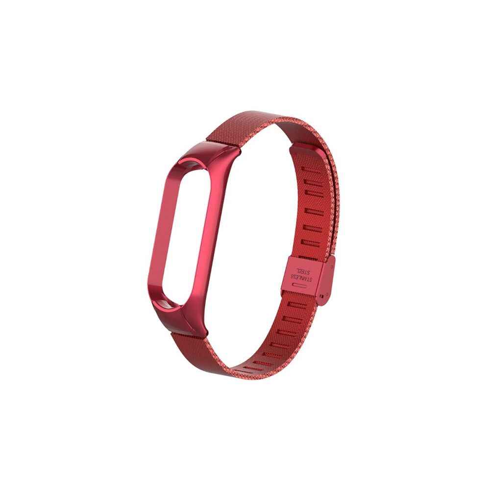 Xiaomi Mi Band 5 Metal Kayış Kordon Kopçalı Milano Loop