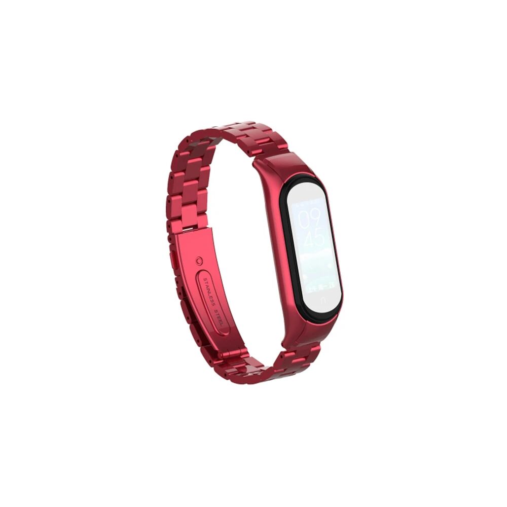 Xiaomi Mi Band 5 Stainless Steel 3 Bakla Çelik Kayış Kordon