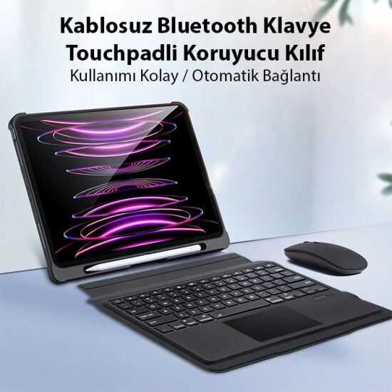 Dux Ducis iPad Pro 12.9 2022/2021/2020 SK Series Kablosuz Bluetooth Kl
