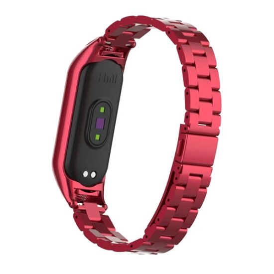 Xiaomi Mi Band 5 Stainless Steel 3 Bakla Çelik Kayış Kordon