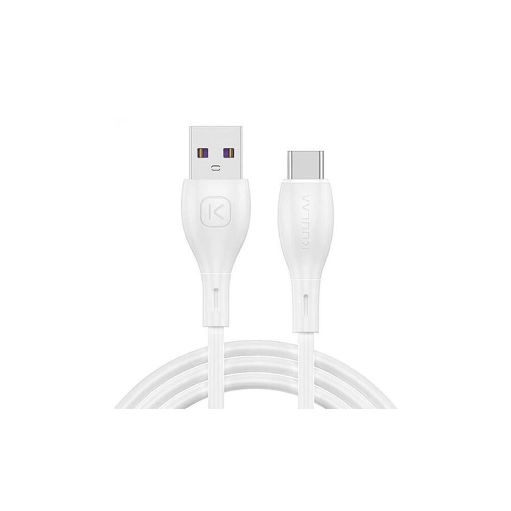 KUULAA Liquid Silicone USB Type C QC3.0 Hızlı Şarj Kablosu 1metre