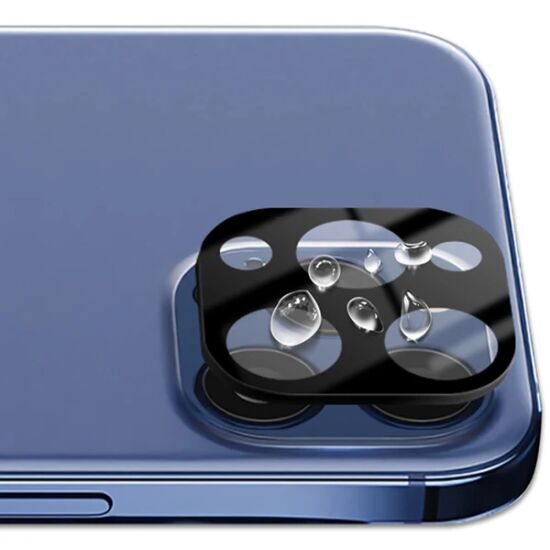 İPhone 12 Pro Max 6.7 3D full Kaplama Tempered Cam Kamera Koruyucu
