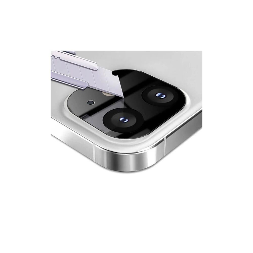 İPhone 12 Mini 3D full Kaplama Tempered Cam Kamera Koruyucu