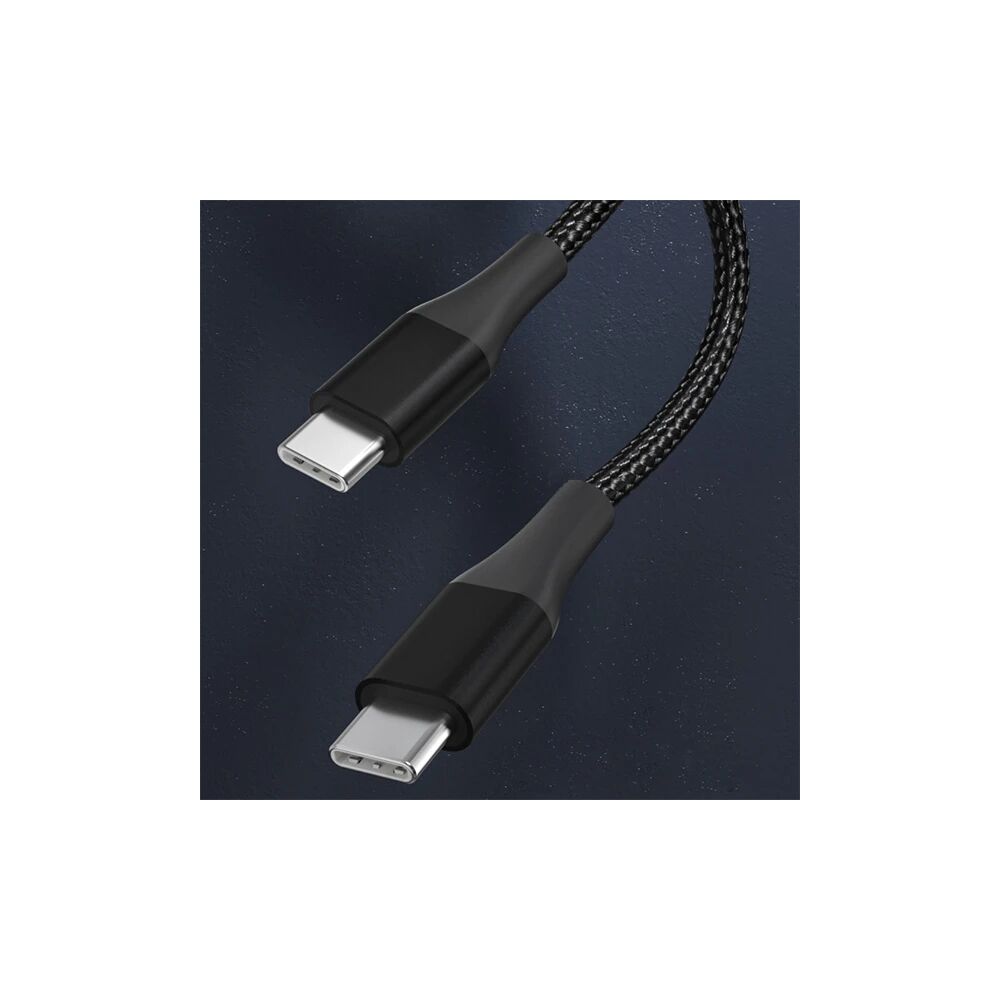 ALLY PD 100W 5A Hızlı Şarj Usb Type-C Kablo 1Metre Kevlar Kablo
