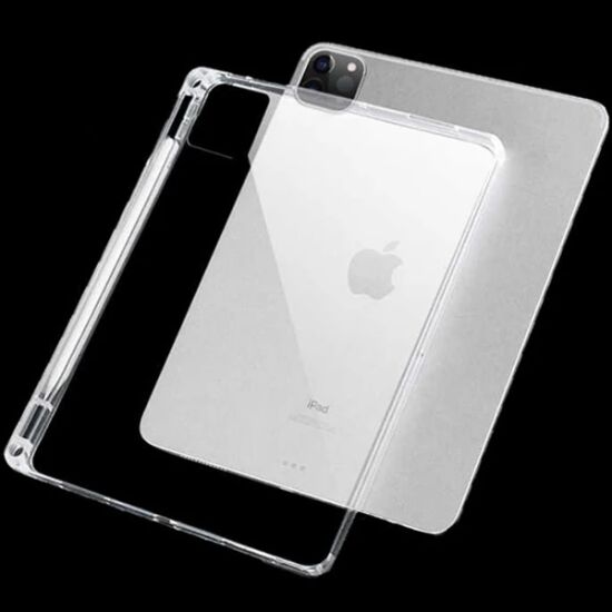 ALLY iPad Pro 11-inch (2021)-(2020)-(2018) Kalem Yerli Şeffaf Silikon 