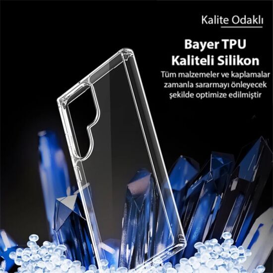 Dux Ducis SM Galaxy S23 Ulta Clin Series Shockproof Şeffaf Silikon Kıl