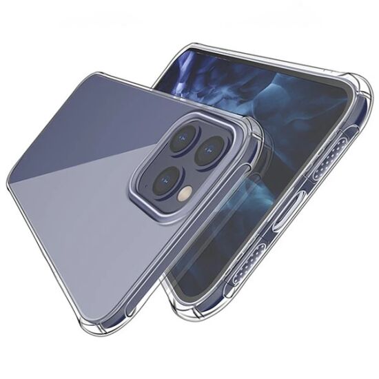 İPhone 12 Pro Max 6.7 Anti-Drop Silikon Kılıf Shockproof Şeffaf kılıf