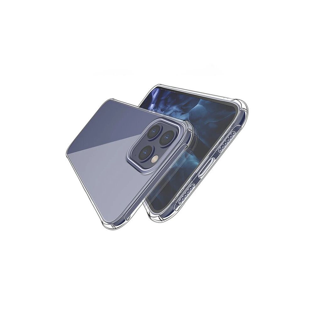 İPhone 12 Pro Max 6.7 Anti-Drop Silikon Kılıf Shockproof Şeffaf kılıf