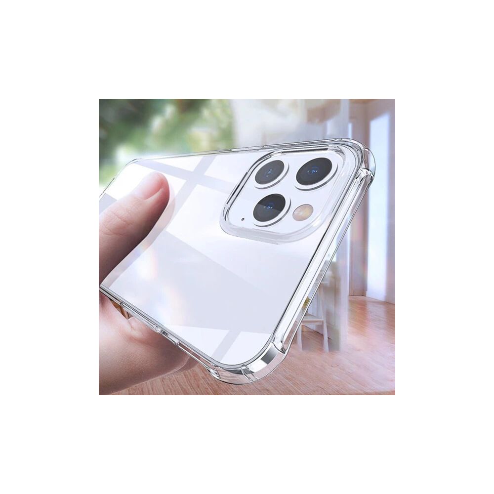 İPhone 12 Pro Max 6.7 Anti-Drop Silikon Kılıf Shockproof Şeffaf kılıf