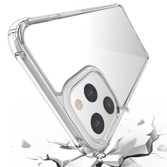 İPhone 12 Pro Max 6.7 Anti-Drop Silikon Kılıf Shockproof Şeffaf kılıf