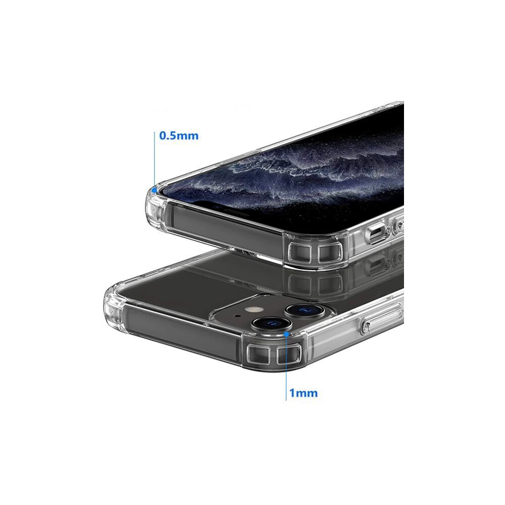 İPhone 12-İPhone 12 Pro 6.1 Anti-Drop Silikon Kılıf Shockproof