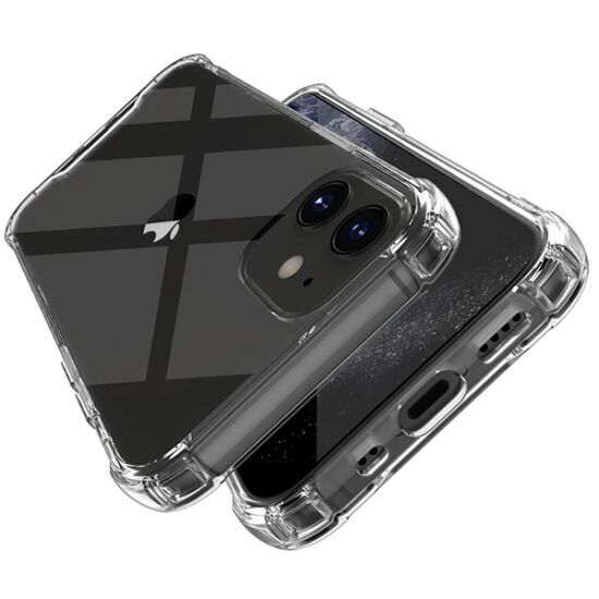 İPhone 12-İPhone 12 Pro 6.1 Anti-Drop Silikon Kılıf Shockproof