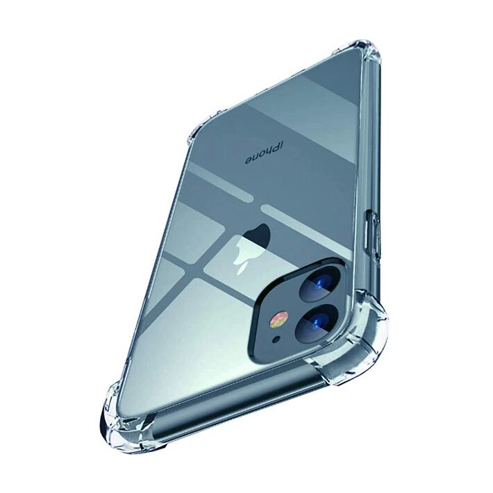 İPhone 12 Mini 5.4 Anti-Drop Silikon Kılıf Shockproof Şeffaf kılıf